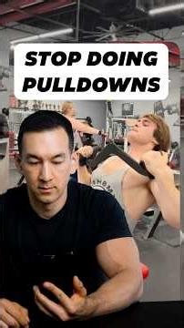 Lat pulldowns are the most overrated exercise