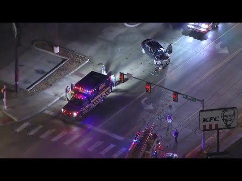 Person taken to hospital after crash near southwest Oklahoma City intersection