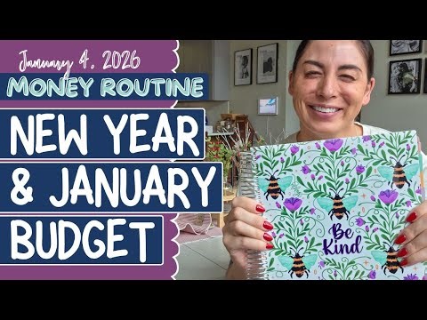 Money Routine | New Year + January Paycheck Budget