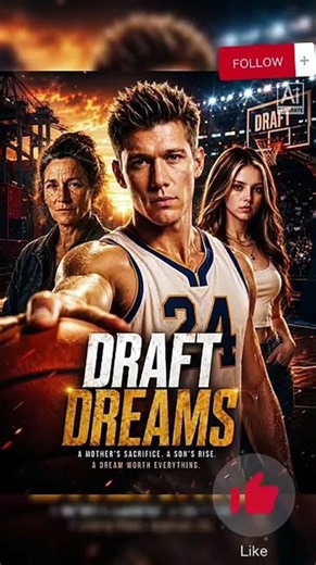 👑👑Draft Dreams Dailymotion - Basketball Lights Up My Tough Journey #reelshort [Full Movie]