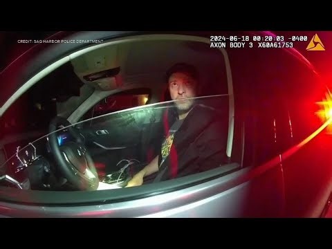 Police video of Justin Timberlake's 2024 drunken driving arrest released