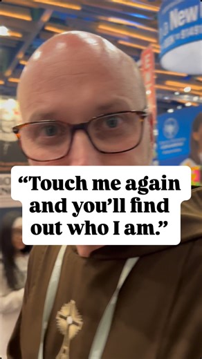 His acting skills are so good! Unexpected! @fathermikeschmitz inspired us to jump on this trend🤣🤣🤣 | EWTN