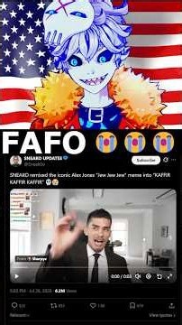 His clownery went giga viral… 😭😭