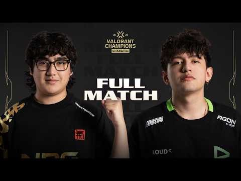 NRG vs. LOUD — FULL MATCH — VALORANT Champions Shanghai — Playoffs Stage