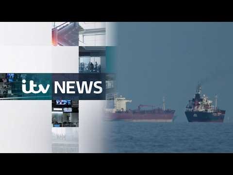 Watch the ITV News at Ten LIVE - as Donald Trump tells us he 'feels good' about the strait reopening