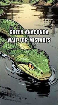 Green Anaconda Waits Days For One Mistake