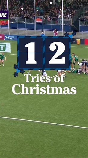 🎶 On the twelfth try of Christmas, Scottish Rugby gave to me… 🎶 The try machine Fran McGhie 🤩 #AsOne