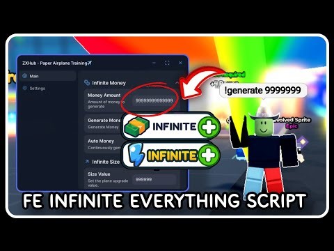 [ FE ] Infinite Everything Script Hack - ROBLOX SCRIPTS - Generates Infinite Money, Gems, Rebirth