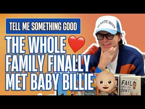 Tell Me Something Good: a book reunion, a winning weekend, and a house full of family ❤️