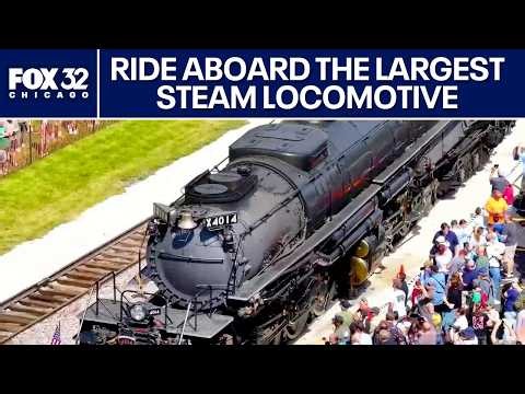 Inside 'Big Boy': Ride aboard the world's largest steam locomotive