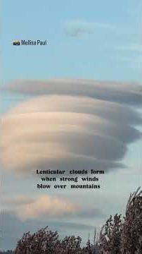 Rare clouds spotted over Boise