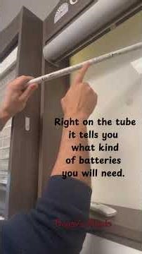 Bugsy's Blinds - Changing Somfy Motor Batteries in the Wands