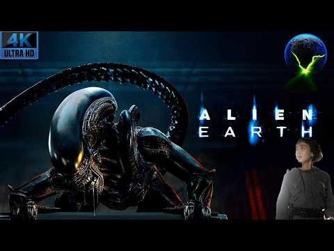 Alien: Earth (2025)Movie || Sydney Chandler, Alex Lawther, Timothy Olyphant || Action Review & Facts