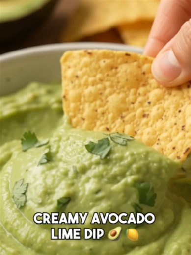 Mediterranean Creamy Avocado Lime Dip Ingredients - 2 ripe avocados - ¼ cup plain Greek yogurt - 2 tablespoons fresh lime juice - 1 garlic clove, minced - 2 tablespoons extra-virgin olive oil - 2 tablespoons fresh cilantro, chopped - ¼ teaspoon ground cumin - ¼ teaspoon black pepper - Salt to taste - 1–2 tablespoons water, as needed Instructions 1. Cut the avocados in half, remove the pits, and scoop the flesh into a food processor or blender. 2. Add the Greek yogurt, lime juice, garlic, olive o