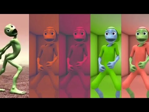 These Aliens Dance in Every Color 😂👽