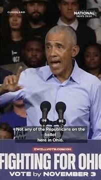 Obama accuses Trump of PROFITING while in office