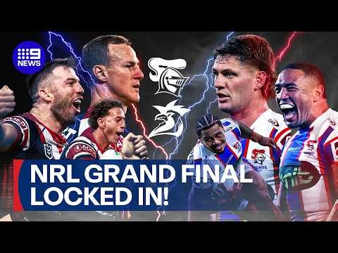 Newcastle Knights advance to NRL Grand Final to face the Sydney Roosters | 9 News Australia