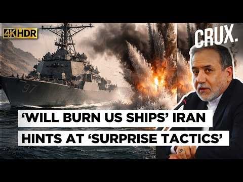 Marines Board Ship in Arabian Sea as Iran Vows to ‘Burn US Vessels', Trump to Extended Blockade? 4K