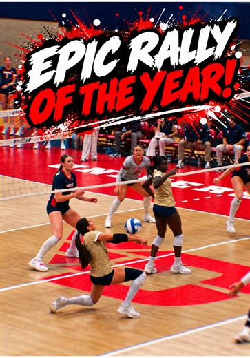 University of Dayton vs George Washington just delivered one of the most EPIC rallies of the year! 🤯🏐🔥 No mistakes. No easy points. Just two teams playing incredible volleyball and refusing to let the ball hit the floor! THIS is why we love volleyball! 🙌 #Volleyball #NCAAVolleyball #DaytonVolleyball #GeorgeWashingtonVolleyball #VolleyballHighlights
