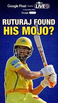 How has Ruturaj helped #CSK’s #IPL2026 revival❓@GoogleIndia