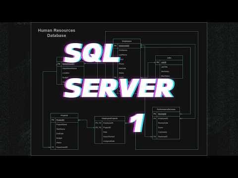 SQL Server Course 1: Create a Database, ER Diagrams & Basic SELECT