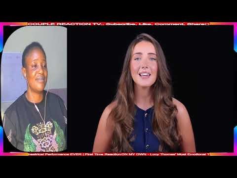 "ON MY OWN" - Lucy Thomas' Most Emotional Theatrical Performance EVER! - First Time Reaction