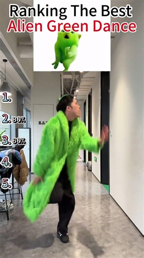 👽🟢 Ranking The BEST Alien Green Dance!