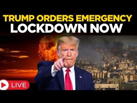 Donald Trump LIVE: 'Lockdown Now' | Immediate Order Sends Shockwaves Across Nation | US News