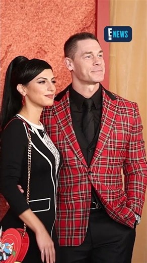 Shay Shariatzadeh and John Cena attend the Los Angeles Premiere of "Coyote Vs. ACME." 🤩