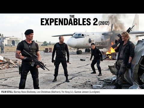 Then and Now: The Cast of The Expendables 2 (2012) — Sadly, Chuck Norris Passed Away Recently
