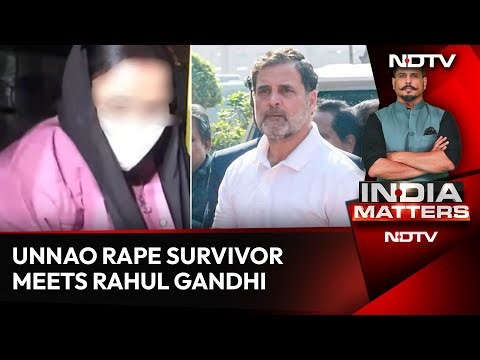 Unnao Rape News | Rahul Gandhi Meets Unnao Rape Survivor, Says India Turning Into A 'Dead Society'