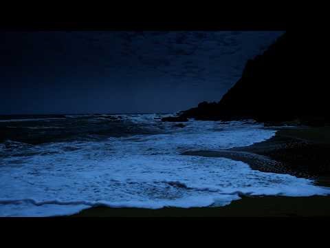 Sleep Instantly In Under 3 Minutes | Ocean Waves After Dark to Release Anxiety and Encourage Rest
