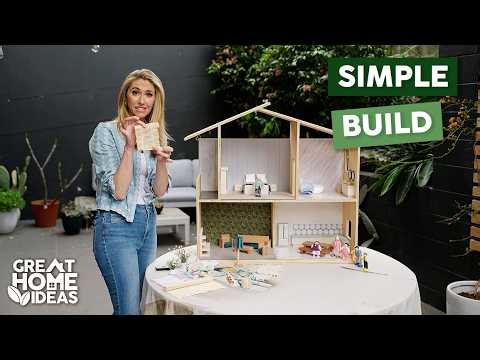 Building A Stunning Dollhouse From Scratch | Great Home Ideas