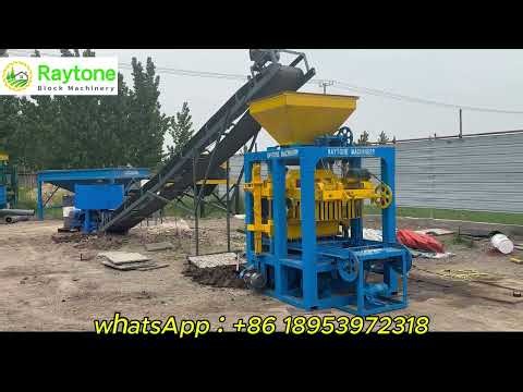 Live Test Run: Fully Automatic Brick Making Machine | Solid Paver Bricks