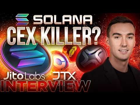 Solana Just Undercut EVERY Crypto Exchange!🚀JTX Launches!🔥Jito Labs CEO INTERVIEW