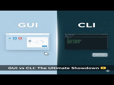 GUI vs. CLI: Which one should you use?