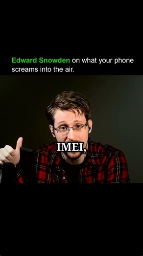 Edward Snowden reveals what your phone gives away