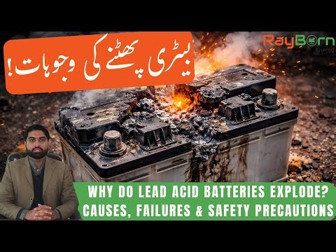 Why Do Lead Acid Batteries Explode? | Causes, Failures & Safety Precautions