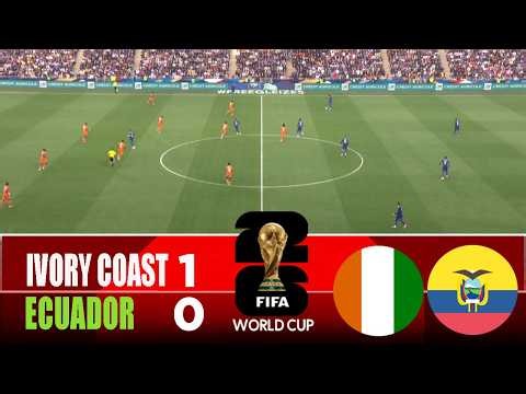 IVORY COAST vs ECUADOR | 2026 FIFA World Cup | Match Highlights