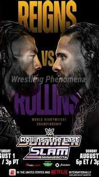 Roman Reigns Vs Seth Rollins WWE Summerslam 2026 #shorts