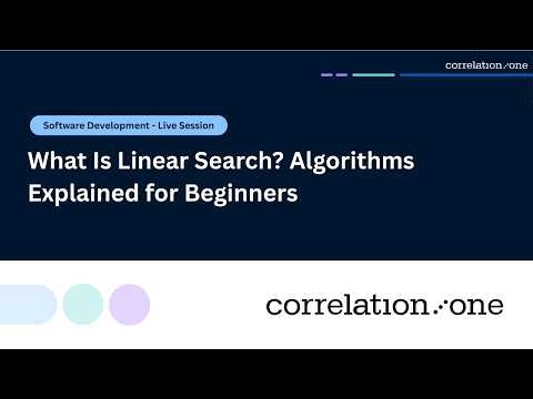 What Is Linear Search? Algorithms Explained for Beginners