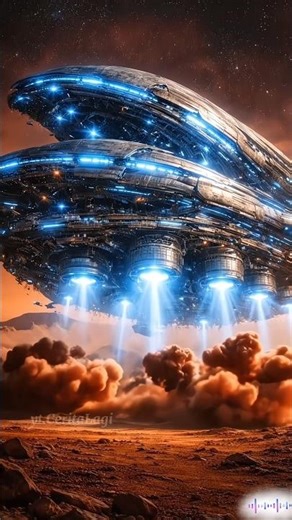 Aliens Built a Giant Mothership on Mars… Then It Took Off 🚀🛸