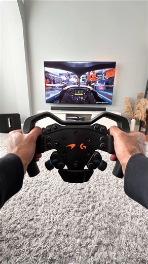MUST have F1 UPGRADE - Logitech G McLaren Racing Wheel🧡