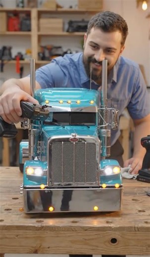 Remote Control Truck Test in Workshop | Realistic RC Truck Demo 🚚