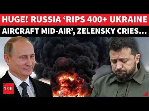 ‘400+ Aircraft Downed’: Russia's Aerial 'Victory' Brings Ukraine To Its Knees After 'Failed Blitz'