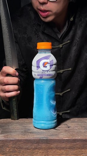 Frozen Gatorade Knife Test: Does a Ruby Knife Stay Sharp?