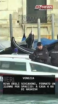 RIVA DEGLI SCHIAVONI, FERMATO UN 21ENNE PER SPACCIO: A CASA 4 KG DI HASHISH | 29/12/2025