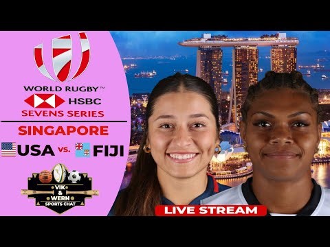Live Women's Sevens Rugby from Singapore: United States vs Fiji!