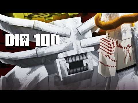 I ADAPTED to Every TECHNIQUE like MAHORAGA from JUJUTSU KAISEN for 100 Days in HARDCORE MINECRAFT