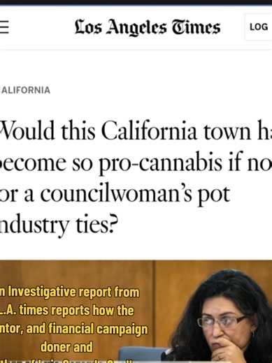 PUBLIC OFFICE, PRIVATE INTERESTS? A 2019 and 2022 Los Angeles Times investigation raised serious questions about Aide Castro’s financial ties to the cannabis industry while she helped shape Lynwood’s cannabis policies. When public officials make decisions affecting industries in which they have financial interests, transparency and accountability are essential. The people of Lynwood deserve answers, transparency, and public officials whose decisions put the community first. #lynwood #lynwoodca #